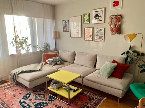 Spring vibes in the living room