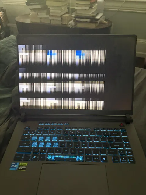 Opened my brand new computer to this.