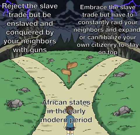 Africa was playing on hard mode