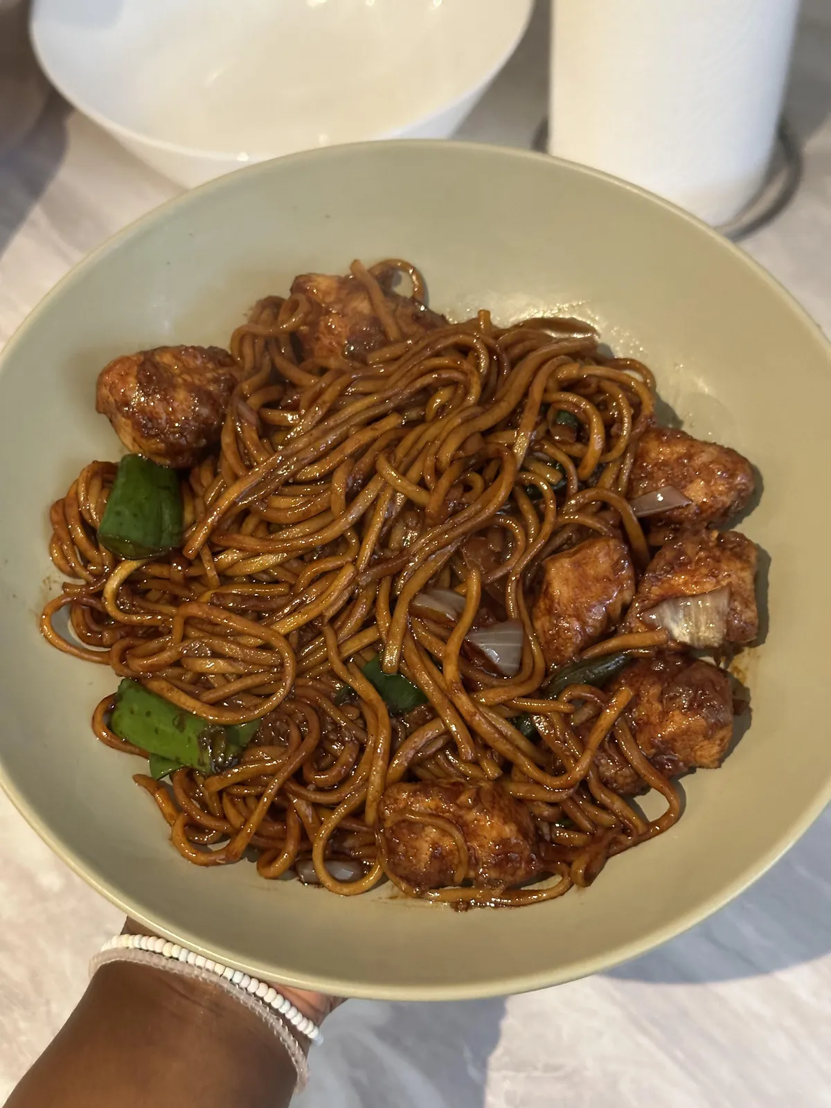Chicken chow mein [homemade]