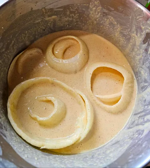 [Homemade] Stuffed Onion Rings