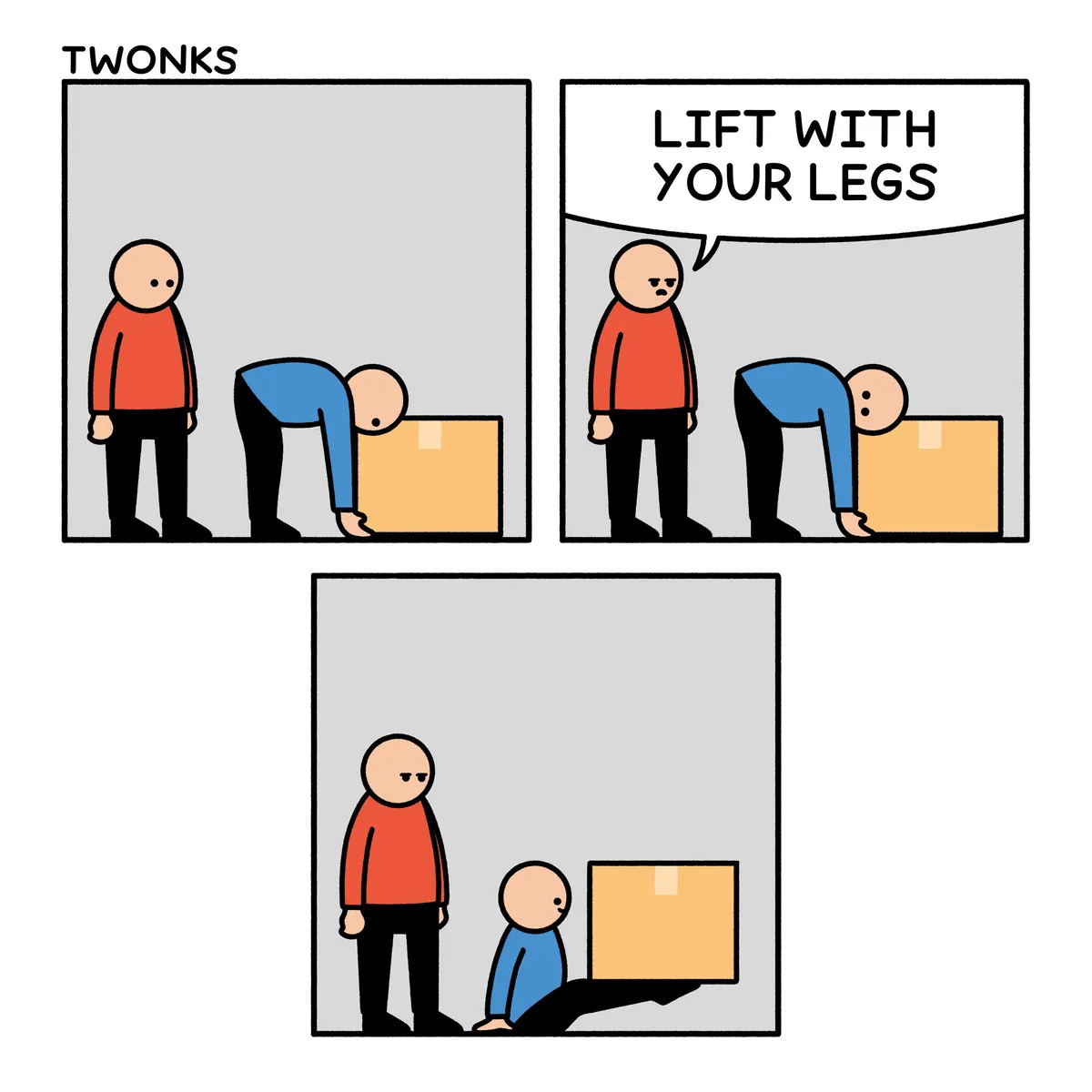 [OC] Lift with your legs