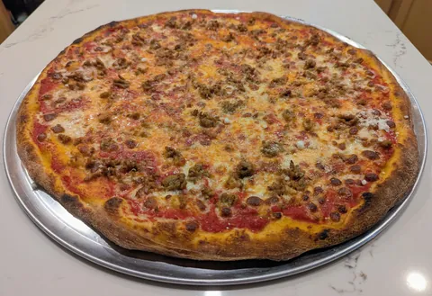 [homemade] 20" XXL NY Style Sausage Pizza