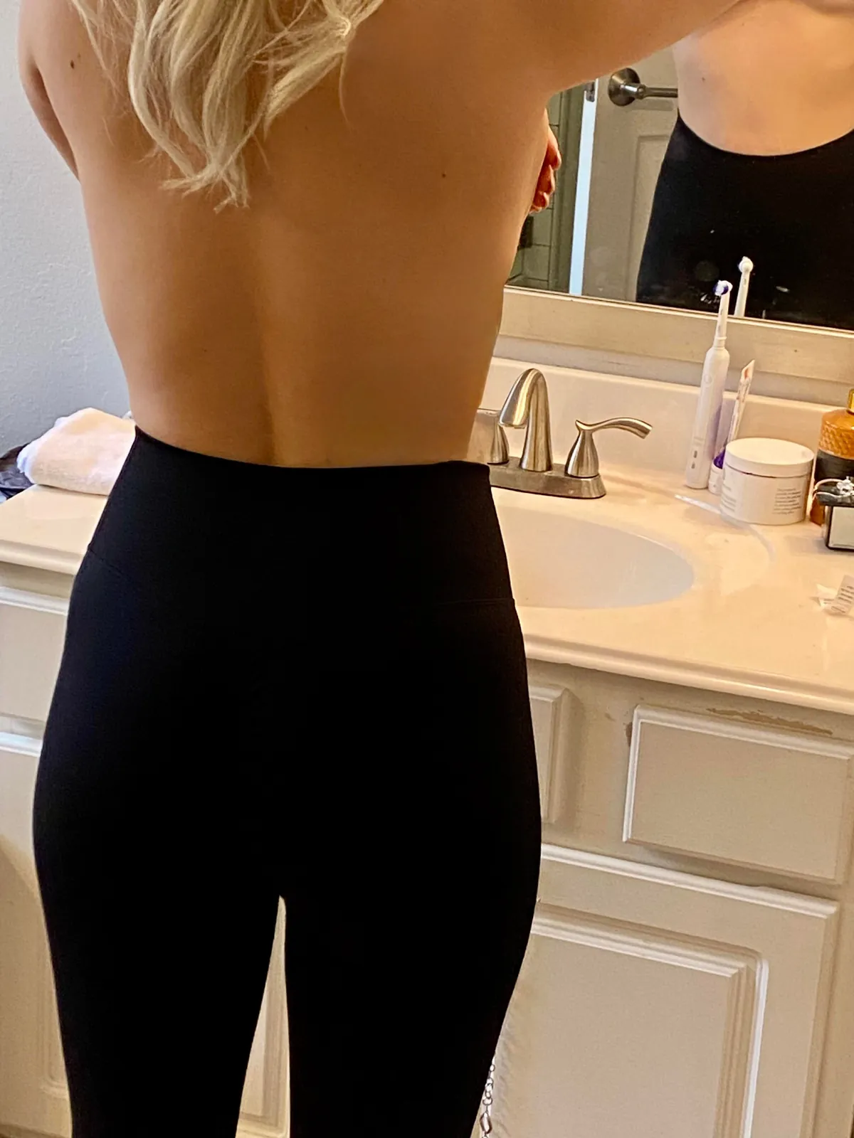 This is my typical date night. 37yo real hotwife, made a mess in the bull’s bed. Wore my socks, it was a little chilly in his apt.