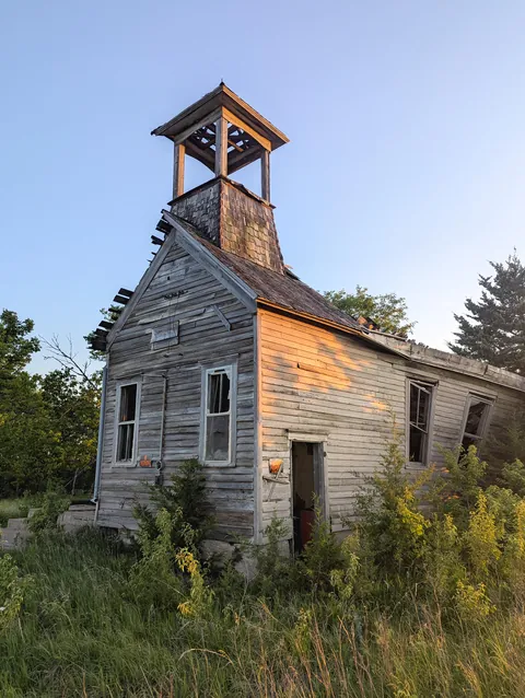 Abandoned school in Kansas