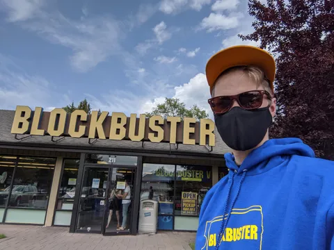 The last blockbuster was a five minute walk from the motel I was staying at.