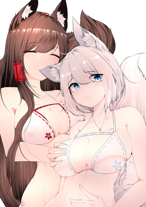 Akagi x Kaga [Azur Lane]