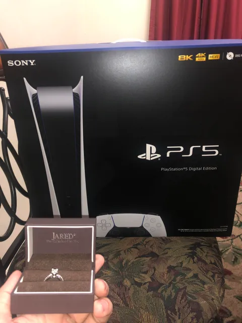 My gf was super excited that I was able to get a PS5 for us. Little does she know, theres more in store.