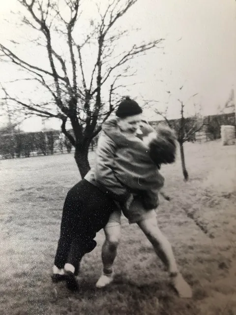 My beautiful Nana &amp; Grandad (great-grandparents) when they first married in 1956. A lovely couple ❤️