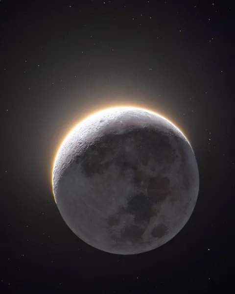 The Moon this Morning