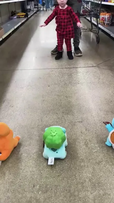 choosing a starter Pokémon