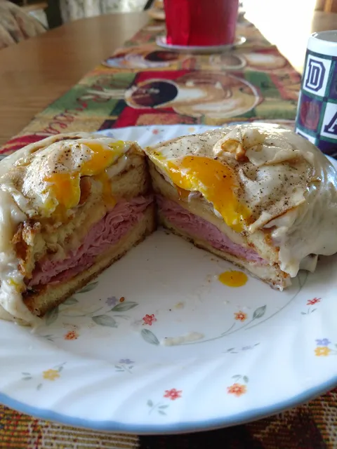 [Homemade] Croque Madam