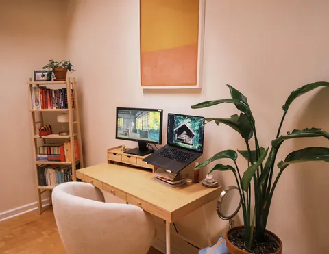 deep cleaned my apartment and now it’s extra cozy