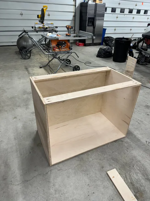 Built this over the longest ‘weekend project’ ever. Finally finished my first set of built-ins in my home!