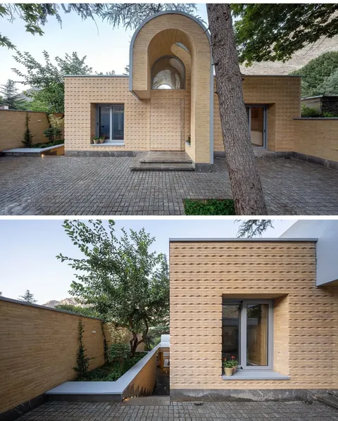 Villa by cedrusstudio, vinneh village, iran. 