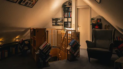 The vibe in this room never gets old, but I’m running out of space for new books