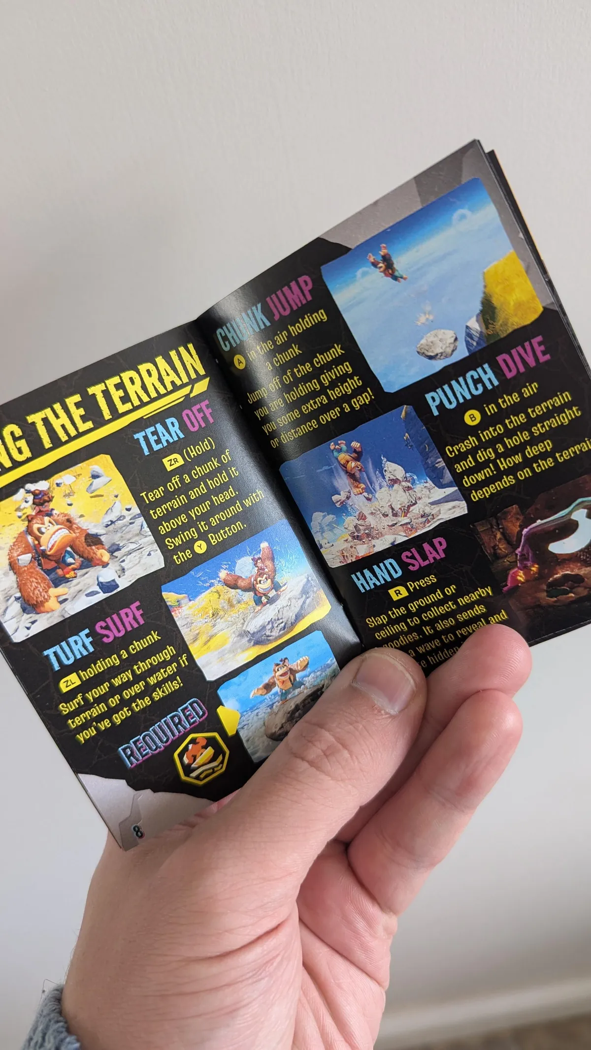 Custom Donkey Kong Bananza Manual