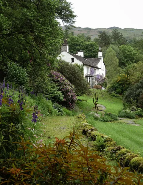 Rydal Mount, the house of poet William Wordsworth (Rydal, Lake District, England, UK).