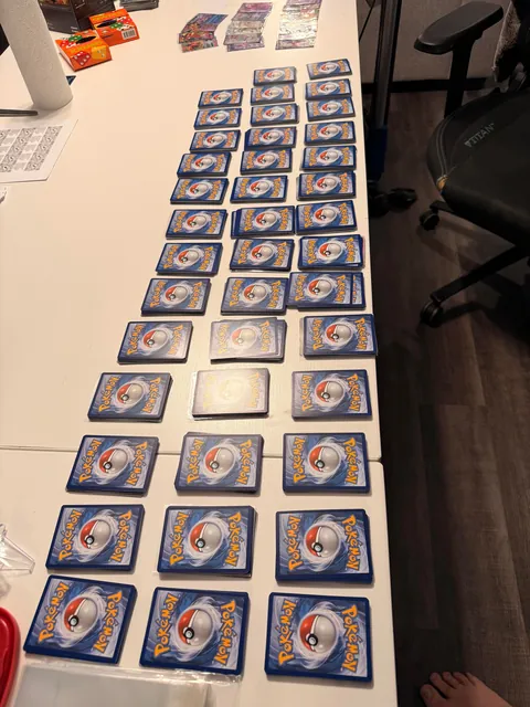 250 Pokemon packs for Halloween, done!