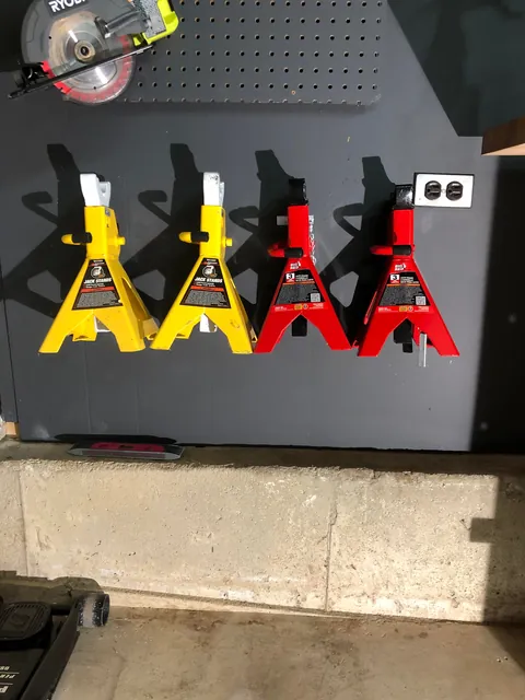 Surprised my husband with a little garage makeover