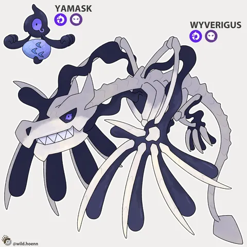 I designed a Yamask of every type!