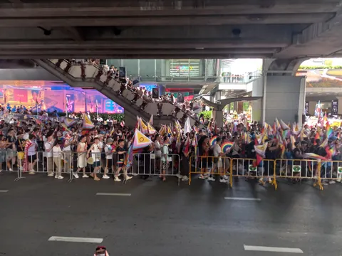 Pride Parade on Sukhumvit