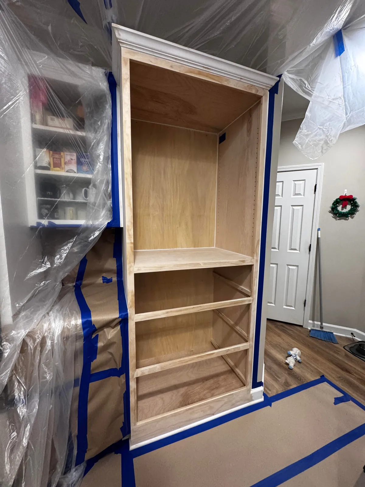 Second big home project! Gutted our old pantry closet
