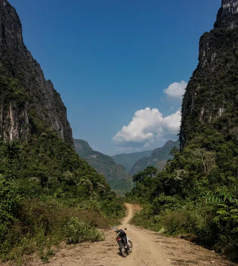 If you're in Laos, renting a bike is a must.