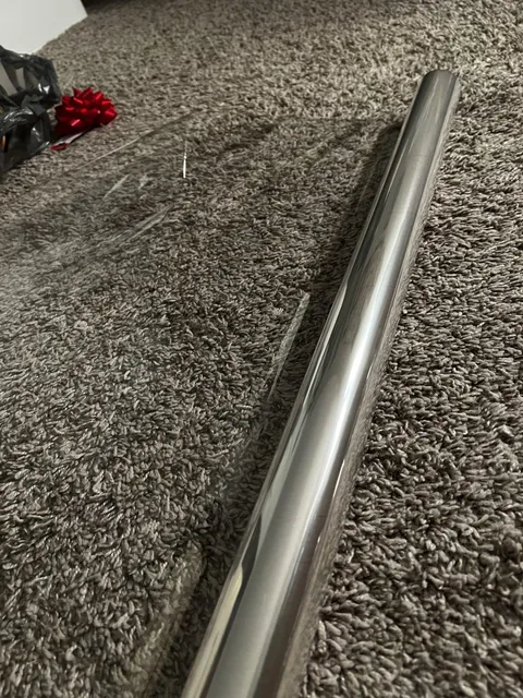 I thought I grabbed silver wrapping paper… it’s clear