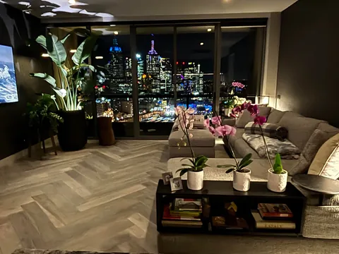 Our newly renovated cosy city pad.