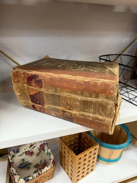 old dictionary i found at the thrift!