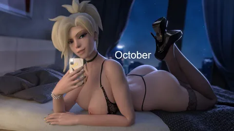your month = your OW girl. (Brigitte, Kiriko, Widow, Ana, Sombra, Mercy, Juno, Symmetra, Mei, Tracer, Ashe, d.va)