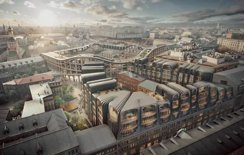 Heatherwick Studio's first project in Moscow: Redevelopment of a historic quarter in the heart of the city