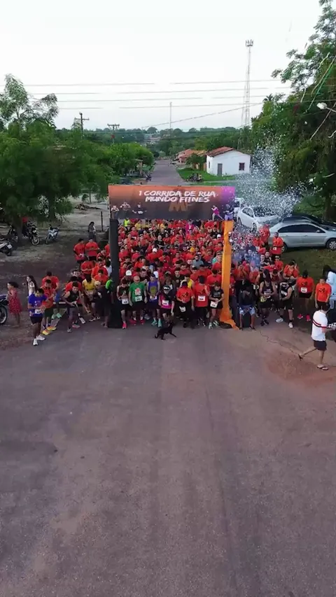 A drunk man in flip-flops joined an 8-kilometer race in Brazil. He even made it to the finish line, and although he wasn't registered for the race, he still received a participant's medal.