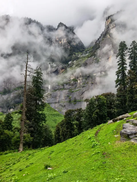 ITAP of a cloudy day in mountains
