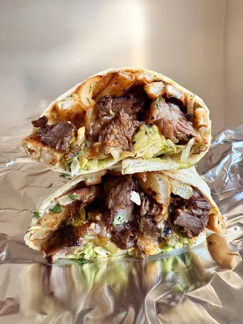 [homemade] California steak burritos