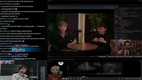 Destiny pulls up Hasan's ban history after he claims he used to get banned all the time.