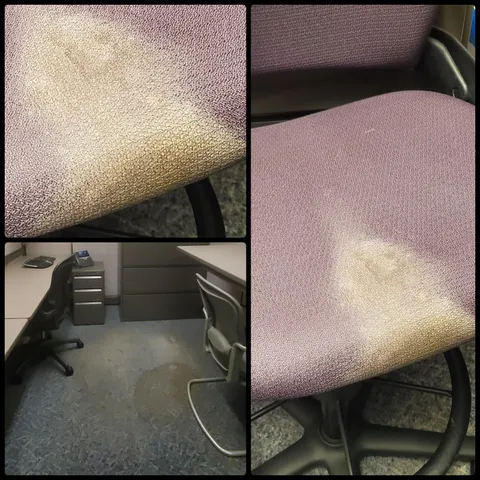 Landed a great job! but this is the chair and cubicle I was assigned.