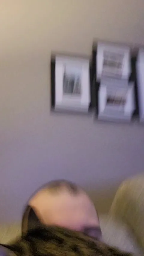 Is my cat cleaning hsi teeth on my face?