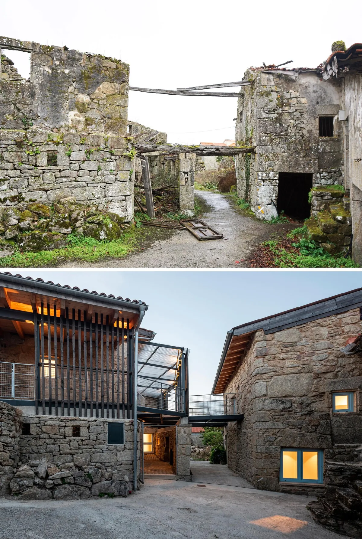 Refurbishment of five houses in ruins into social housing in Parada de Sil, Galicia, Spain - PLP Atelier (2024)