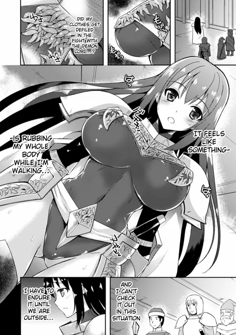 Heroine Erina ~The Desire to Squirm within the Armor~ [Artist:tenro aya]