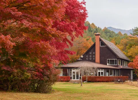 A chalet in Saiko Bird Forest, Japan