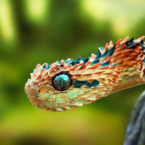 African hairy bush viper