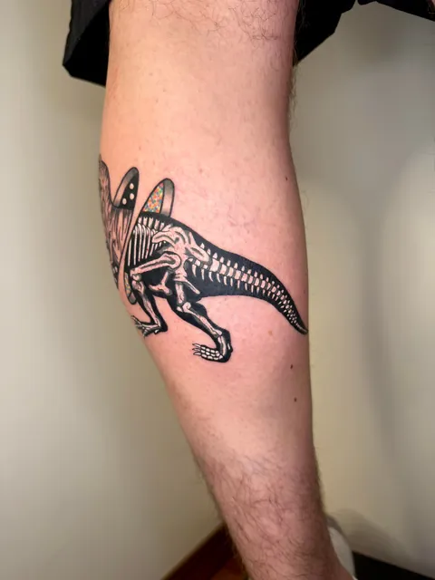 Portal T-Rex, Tattooed &amp; Designed by @derykwebb, Vancouver, WA