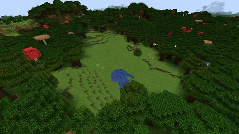 Since 1.18, Clearings Have Not Been Able to Generate Within Dark Forests.