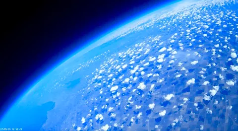 Taken from our school's High Altitude Balloon