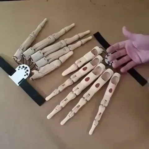 These articulated extra long fingers