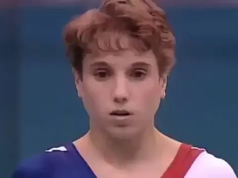 1996 Atlanta Summer Olympics, Kerri Strug wins a gold medal after an ankle injury during the vault attempts