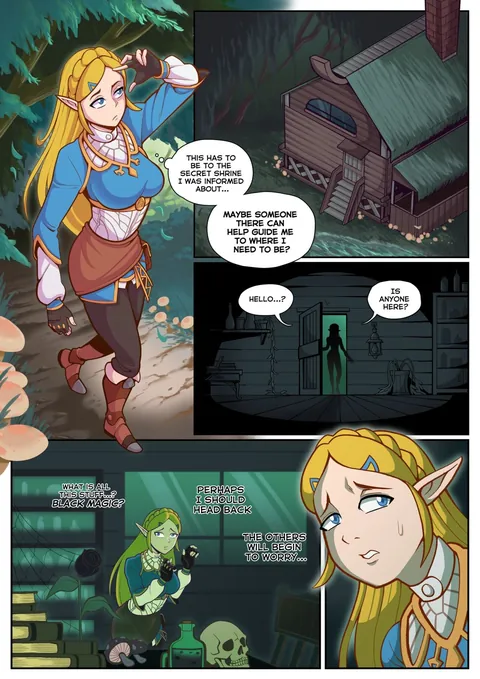 [Artist: Fede &amp; Rojas] Beware of the Dark Lady in the woods...