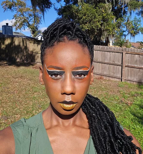 Cedar Waxwing inspired look